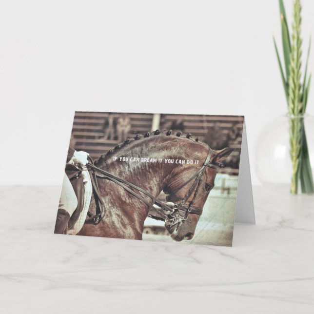 DREAM IT Greeting Card (Front)