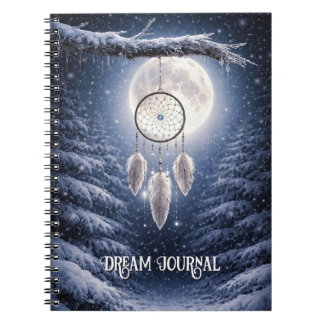 Dream Journal with Dreamcatcher Snow