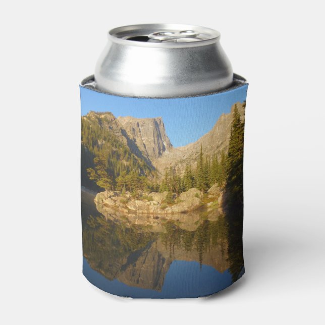 Dream Lake II at Rocky Mountain National Park Can Cooler (Can Front)
