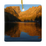 Dream Lake in Sunrise Light I Ceramic Ornament