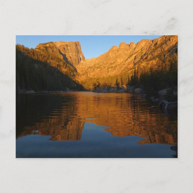 Dream Lake in Sunrise Light I Postcard (Front)