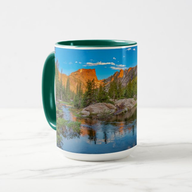 Dream Lake Landscape Mug (Front Left)