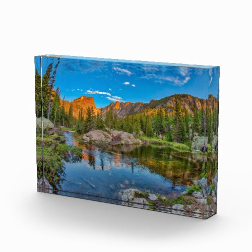 Dream Lake Landscape Photo Block