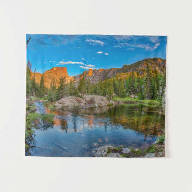 Dream Lake Landscape Tapestry (Front (Horizontal))
