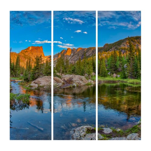 Dream Lake Landscape Triptych