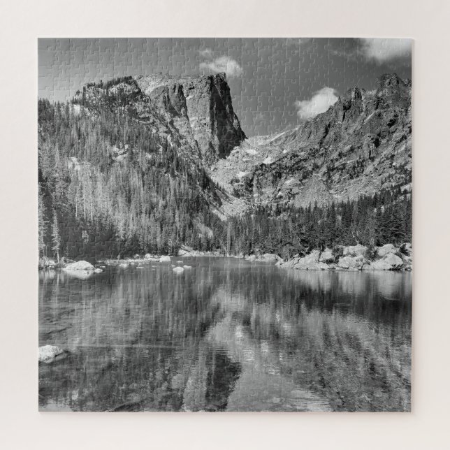 Dream Lake - RMNP - 20 x 20 inch 676 pc Jigsaw Puzzle (Vertical)