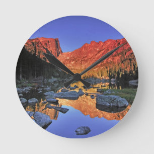 Dream Lake Round Clock