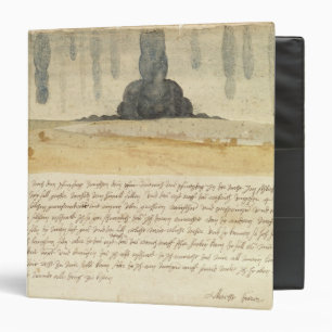 Dream landscape with text, 1526 binder