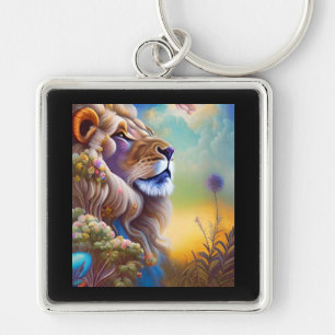 dream lion keychain