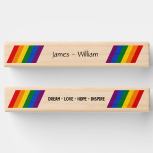 Dream Love Hope Inspire LGBT Pride Gay Lessbion Topple Tower