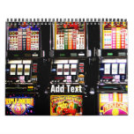 Dream Machines - Lucky Slot Machines Calendar at Zazzle
