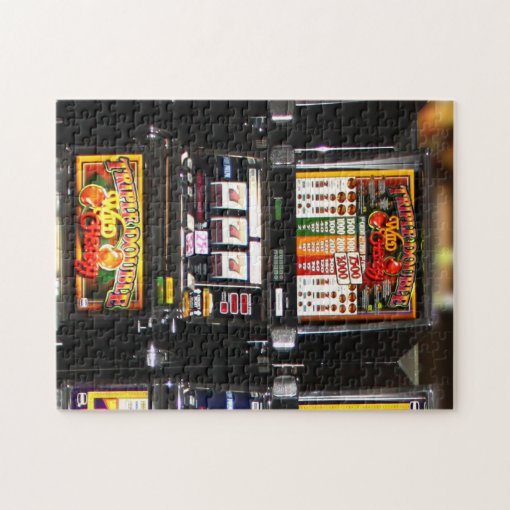 Dream Machines Lucky Slot Machines Jigsaw Puzzle Zazzle