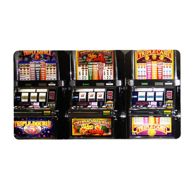 Dream Machines - Lucky Slot Machines Label (Front)