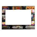 Dream Machines - Lucky Slot Machines Magnetic Photo Frame