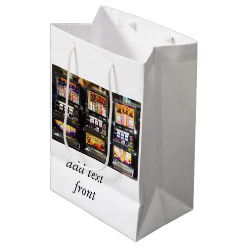 Dream Machines _ Lucky Slot Machines Medium Gift Bag