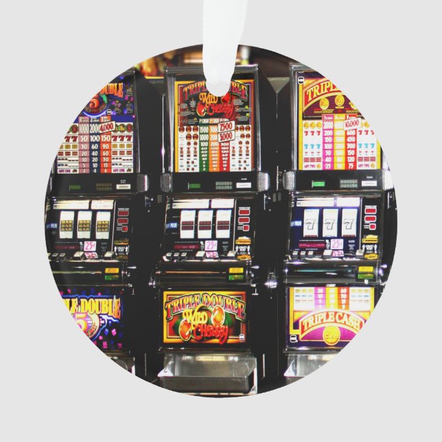 Dream Machines - Lucky Slot Machines Ornament (Front)