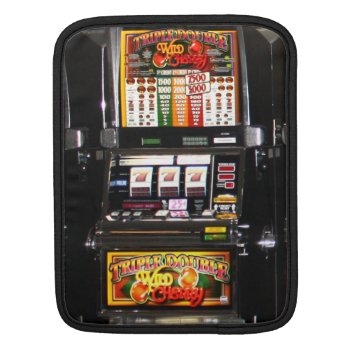 Dream Machines - Lucky Slot Machines Sleeve For Ipads by LasVegasIcons at Zazzle