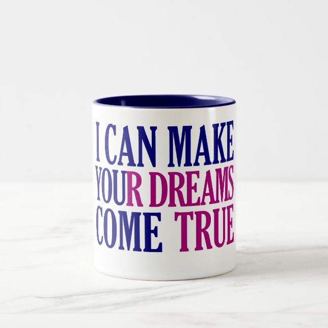 Dream Maker mug - choose style & color (Center)