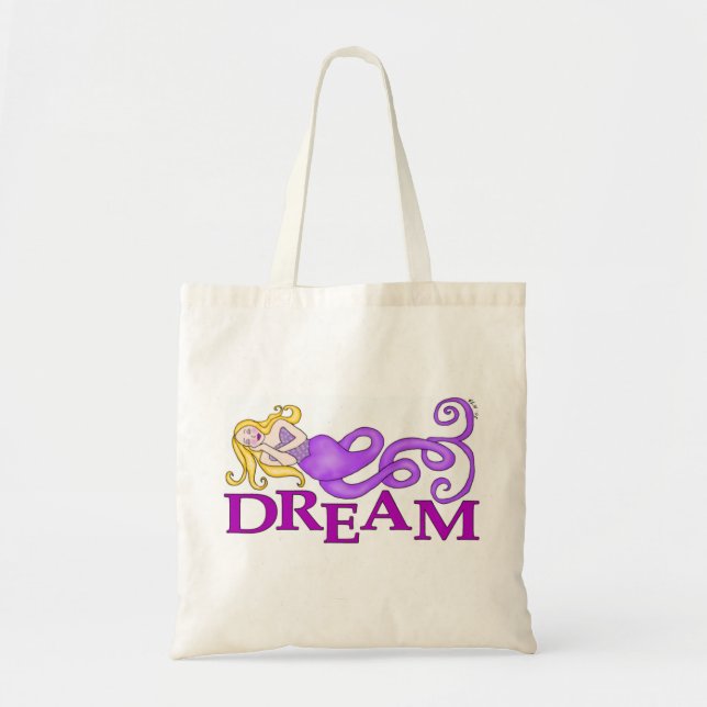 Dream-Mer Mermaid Beach Bag (Front)