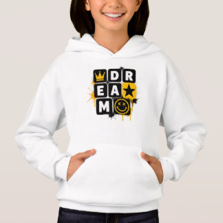 Dream – Minimal Motivational Typography T-Shirt Hoodie