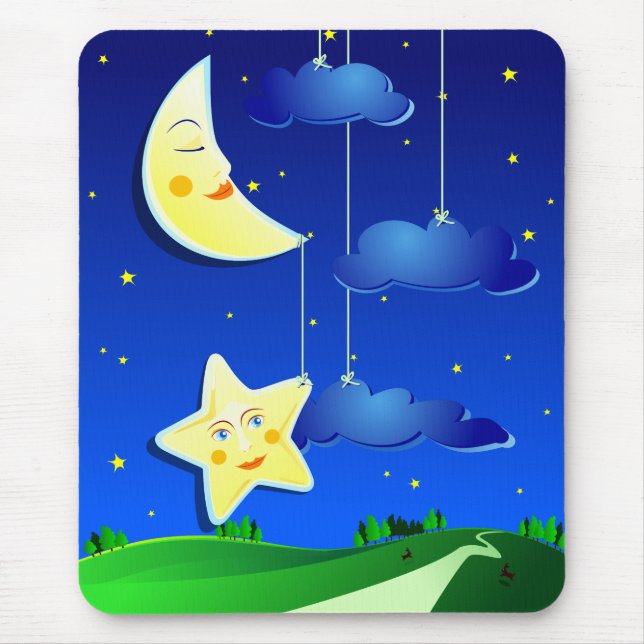 Dream night, mousepad (Front)