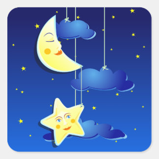 Dream night, sticker