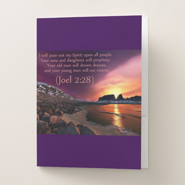 Dream Notes Pocket Folder (Front)