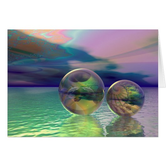 Dream ocean card (Front Horizontal)