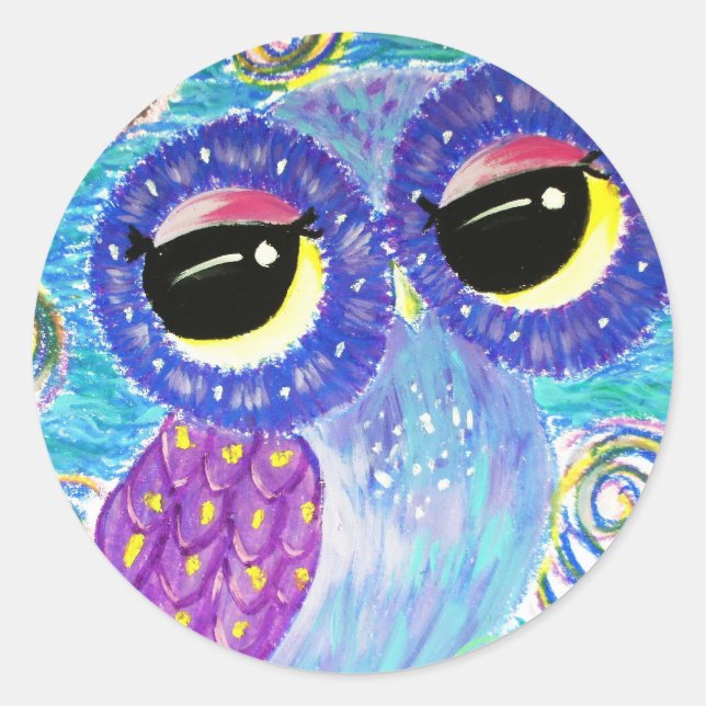 Dream Odyssey Classic Round Sticker (Front)