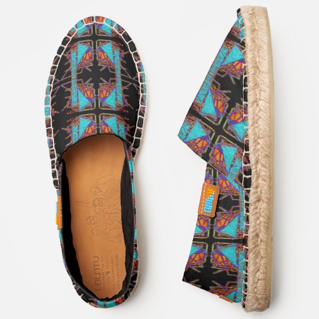 Dream of Butterflies Emblem  Espadrilles (Side)