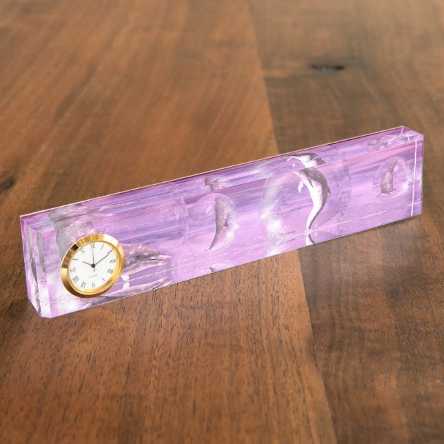 Dream Of Dolphins Name Plate (Side)