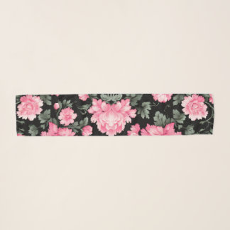 Dream of Pink Flowers Scarf