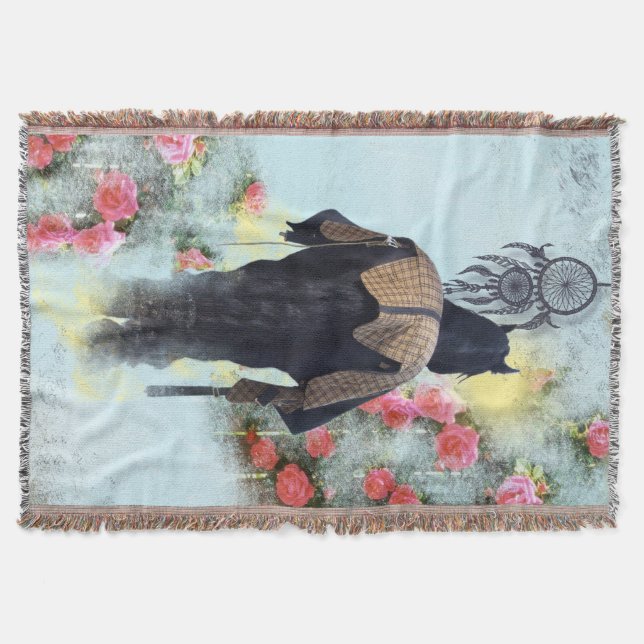 Dream Of Roses - Throw Blanket (Front)