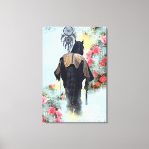 Dream Of Roses - Wrapped Canvas Print