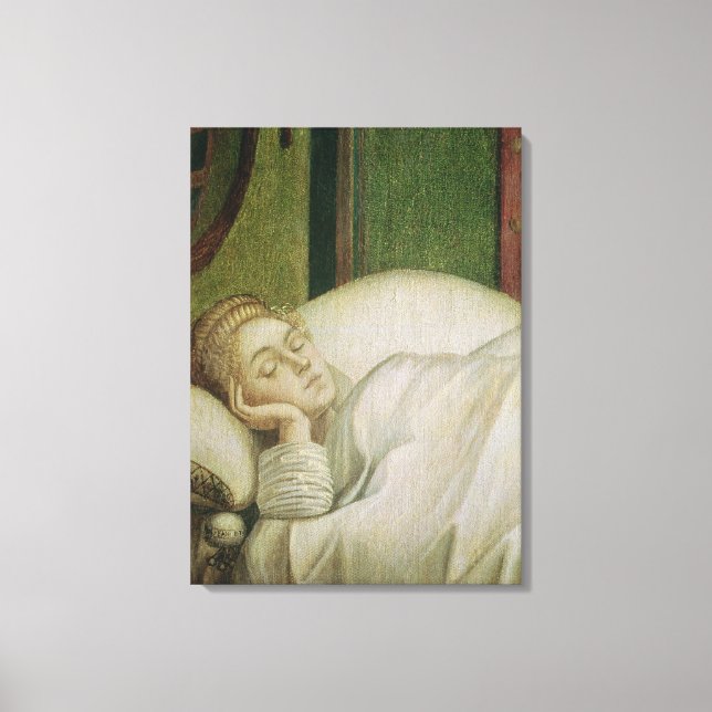 Dream of St. Ursula, 1495 Canvas Print (Front)