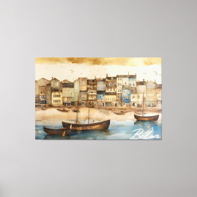  "Dream of the Butterfly", by artist Bella Catza Canvas Print (Front)