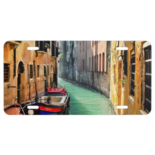 DREAM OF VENICE Car License Plate