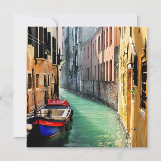 DREAM OF VENICE Invitation (Front)