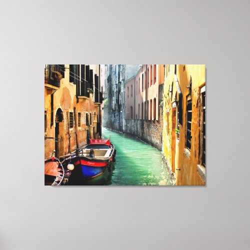 DREAM OF VENICE Stretched Canvas Print