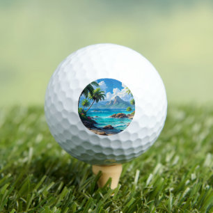 Dream On, Tropical Paradise, Golf Balls