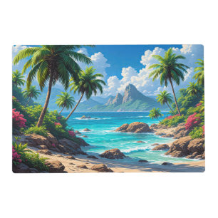 Dream On, Tropical Paradise, Placemat