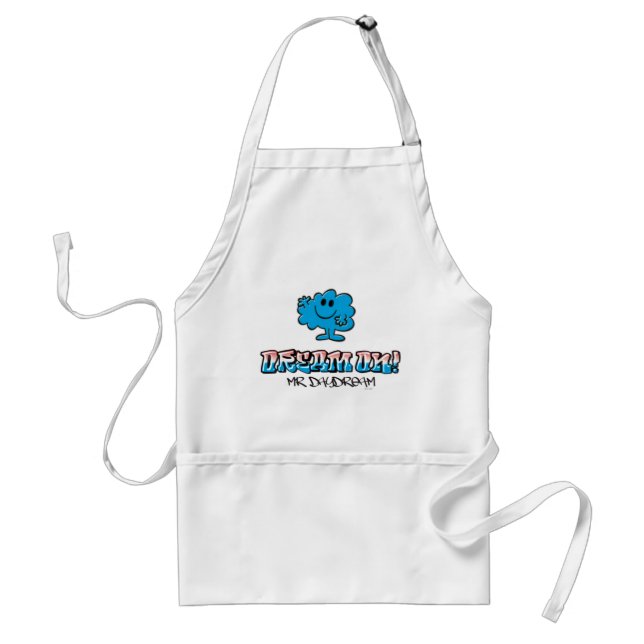 Dream On With Mr. Daydream Adult Apron (Front)