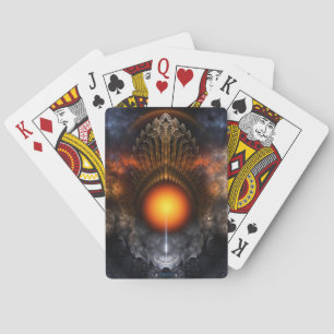 Dream Orb Fractal Art Playing Cards