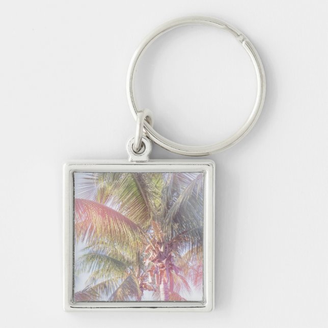 Dream Palm Tree Keychain (Front)