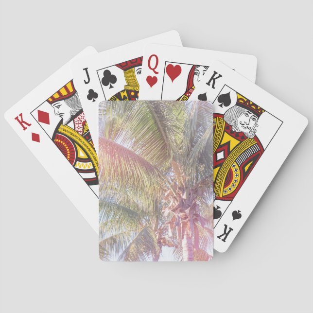 Dream Palm Tree Poker Cards (Back)