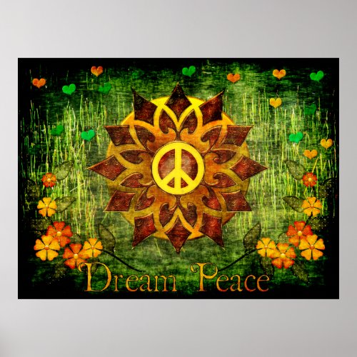 Dream Peace Poster