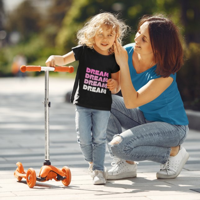 Dream Pink Ombre Girl's T-Shirt  (Creator Uploaded)
