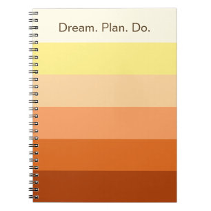 Dream Plan Do – Color Gradient Back to School -  Notebook