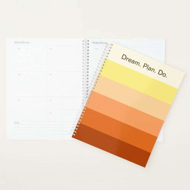 Dream Plan Do – Color Gradient Back to School -  Planner (Display)