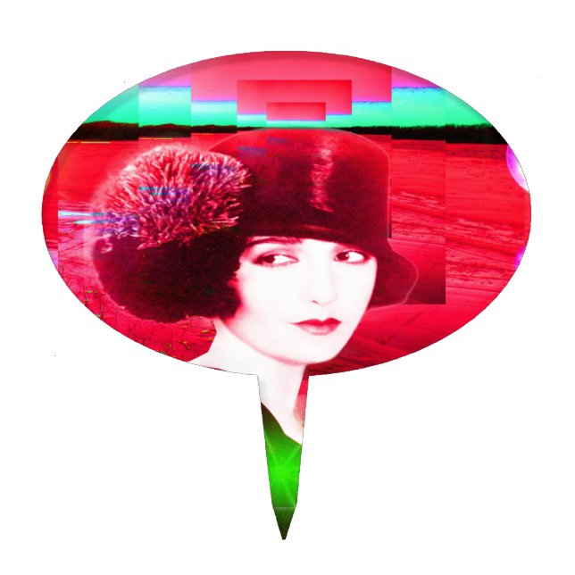 Dream Planet Cake Topper (Front)